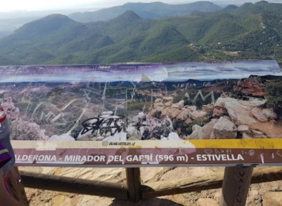 Ferienwohnung Piso Sierra Calderona A 15 Minutos Del Mar Estivella Exterior foto